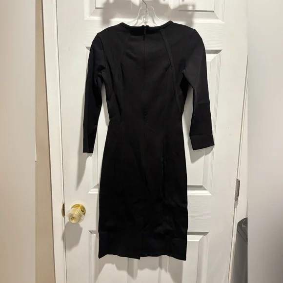 Armani Exchange Black Bodycon Dress - Picture 2 of 5